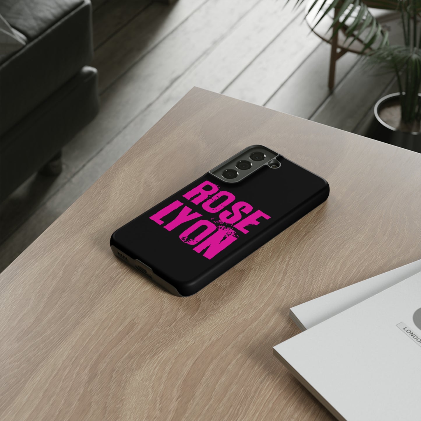 Tough Rose Lyon Phone Cases