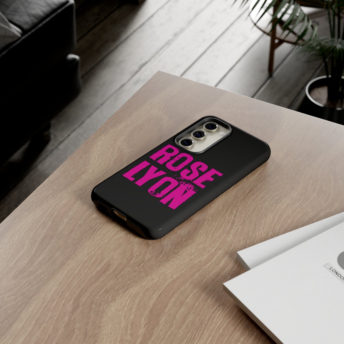 Tough Rose Lyon Phone Cases