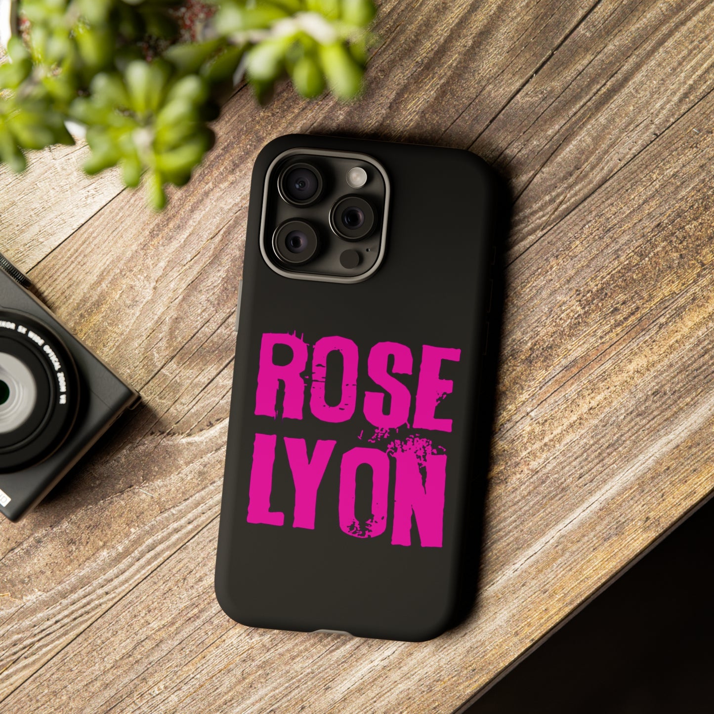 Tough Rose Lyon Phone Cases