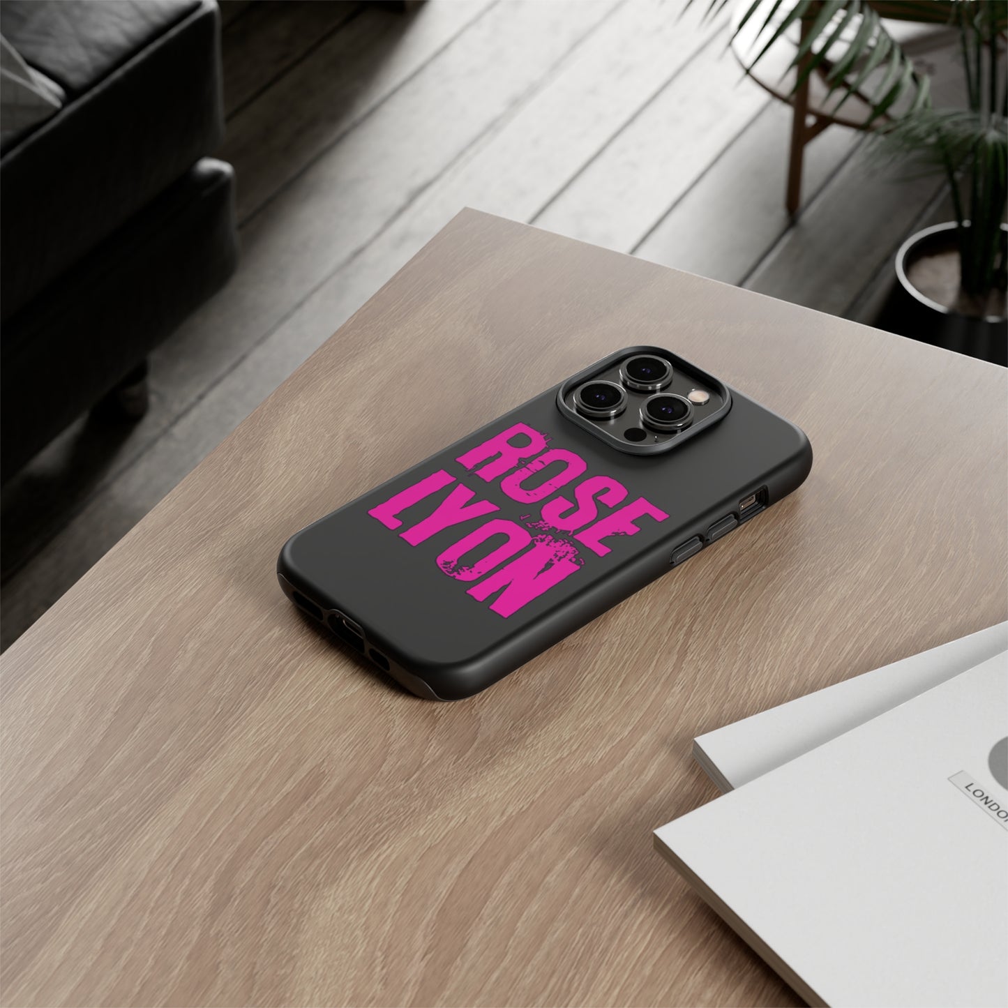 Tough Rose Lyon Phone Cases