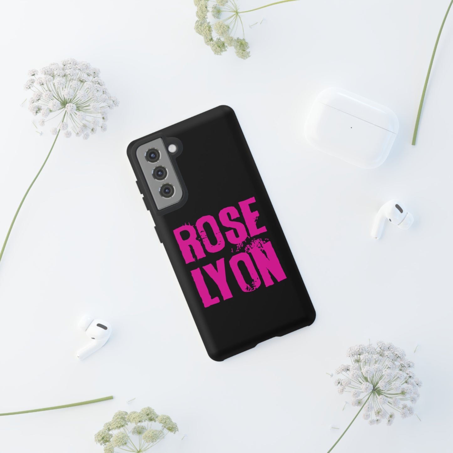 Tough Rose Lyon Phone Cases