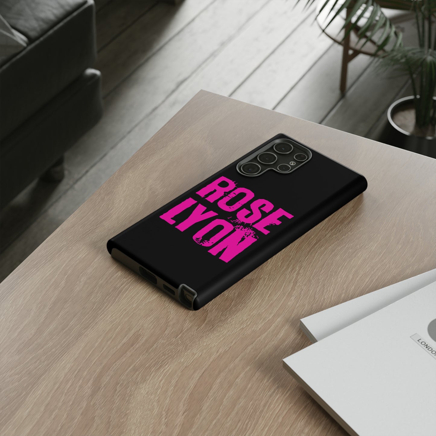 Tough Rose Lyon Phone Cases