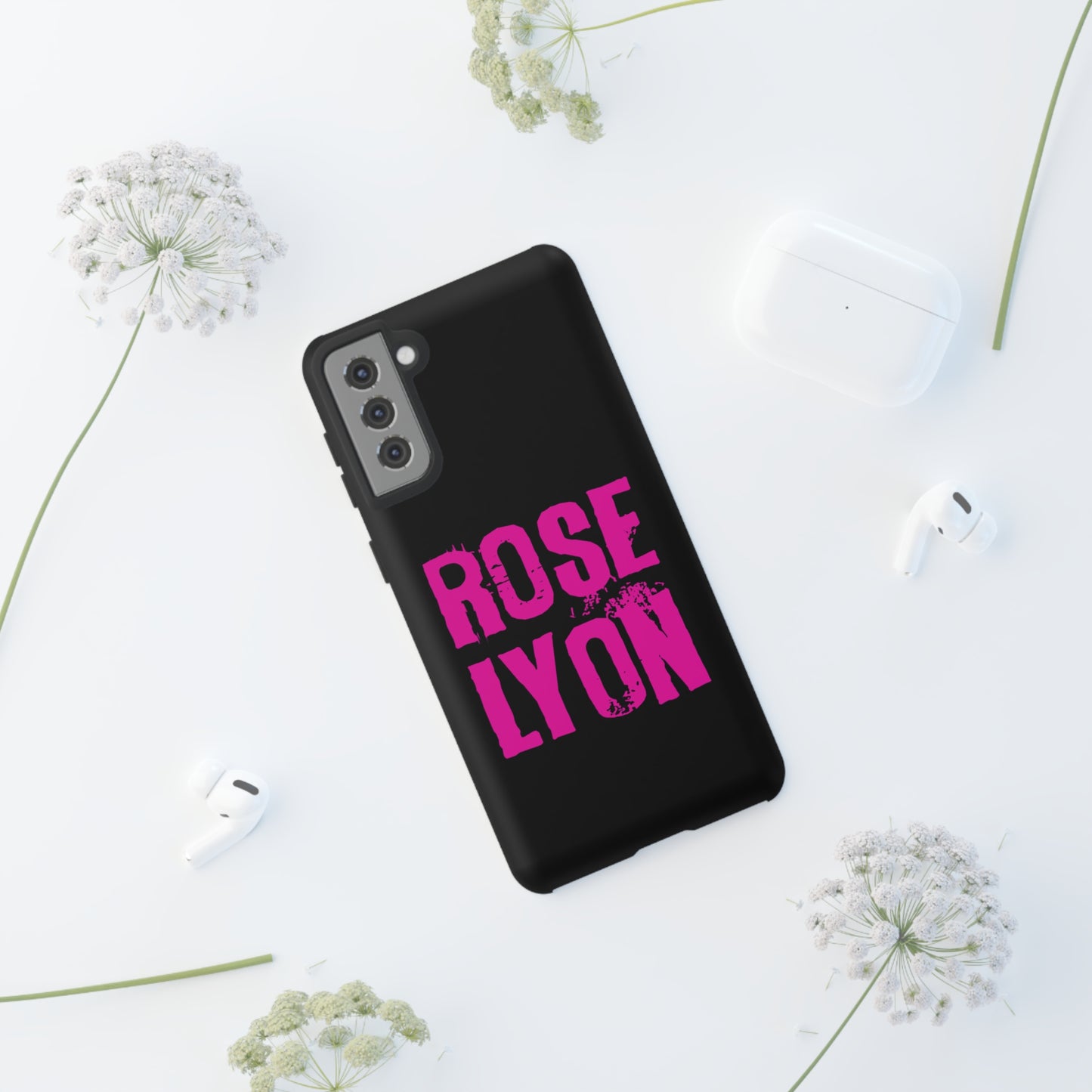 Tough Rose Lyon Phone Cases
