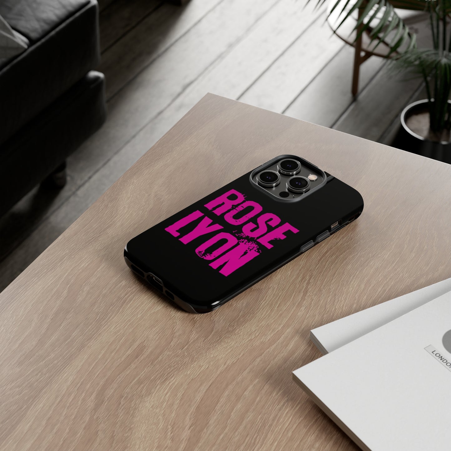 Tough Rose Lyon Phone Cases