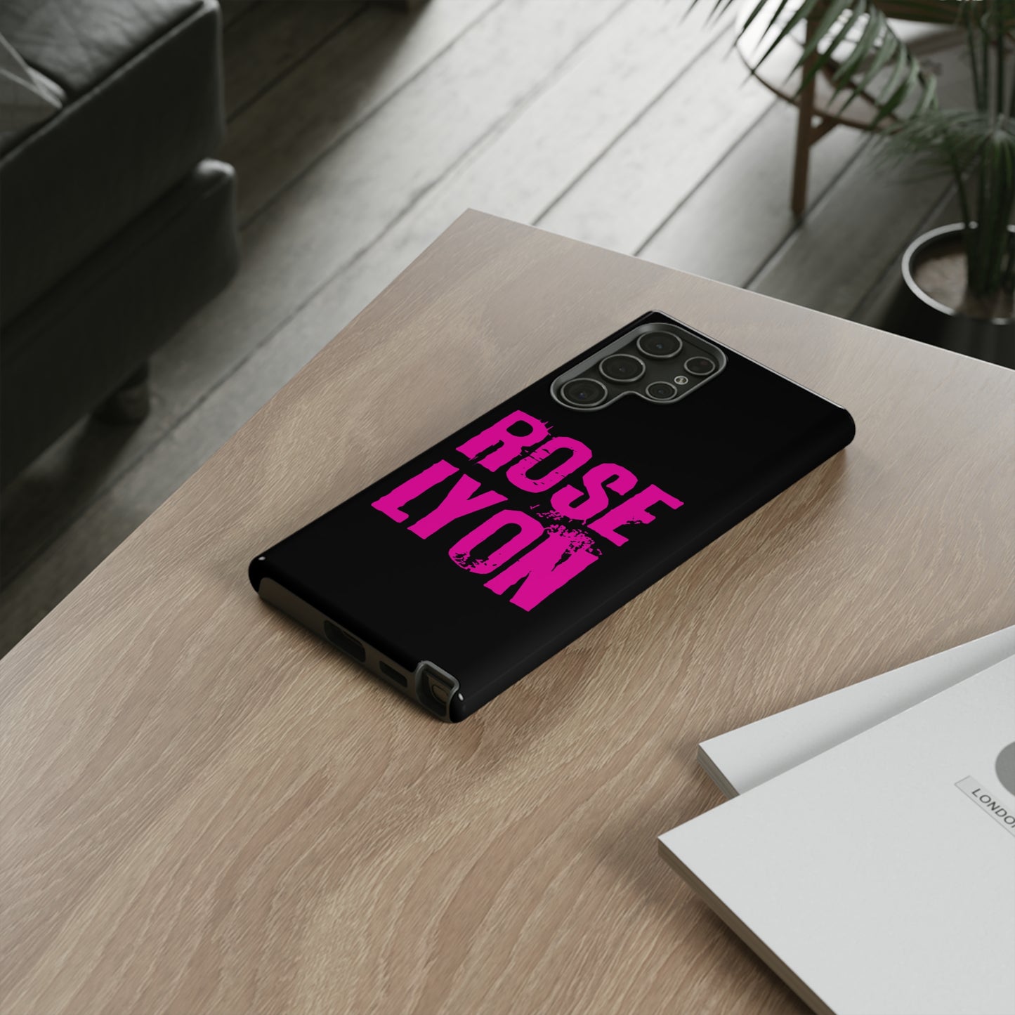 Tough Rose Lyon Phone Cases