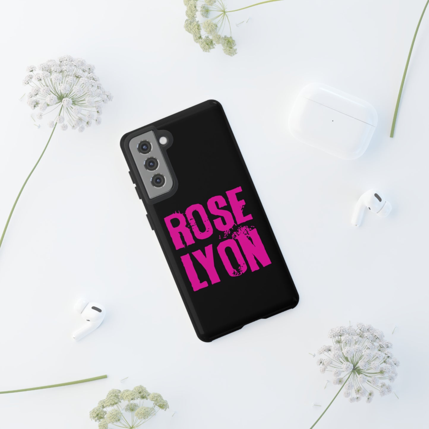 Tough Rose Lyon Phone Cases