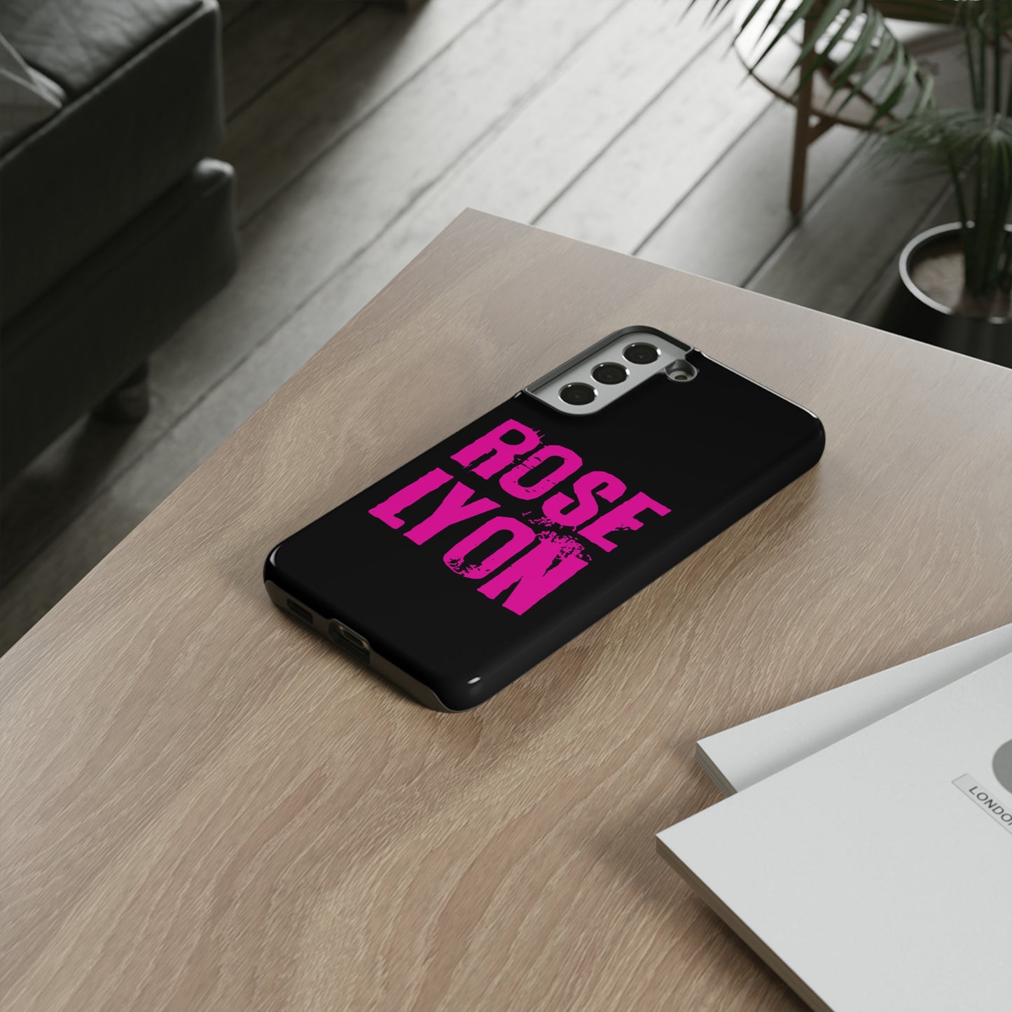 Tough Rose Lyon Phone Cases