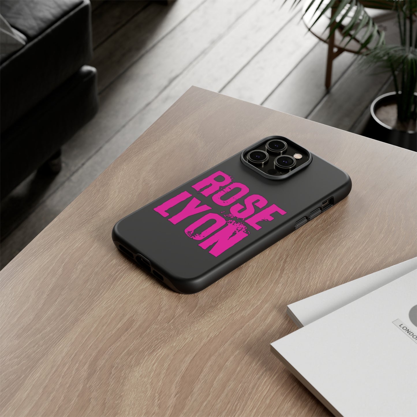 Tough Rose Lyon Phone Cases
