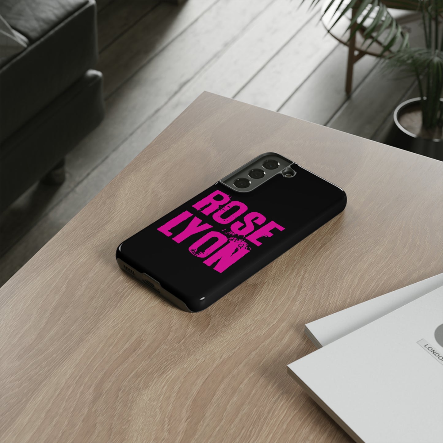 Tough Rose Lyon Phone Cases