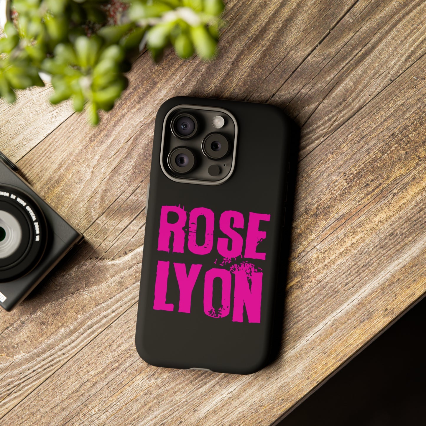 Tough Rose Lyon Phone Cases